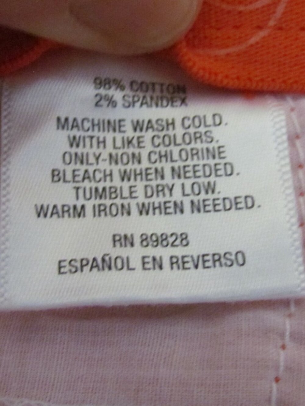 JM Collection Orange Slacks - Picture 10 of 11